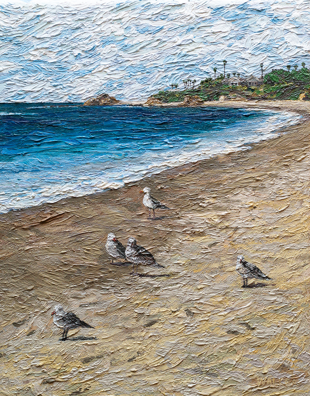 "Aliso Seagulls" PRINT