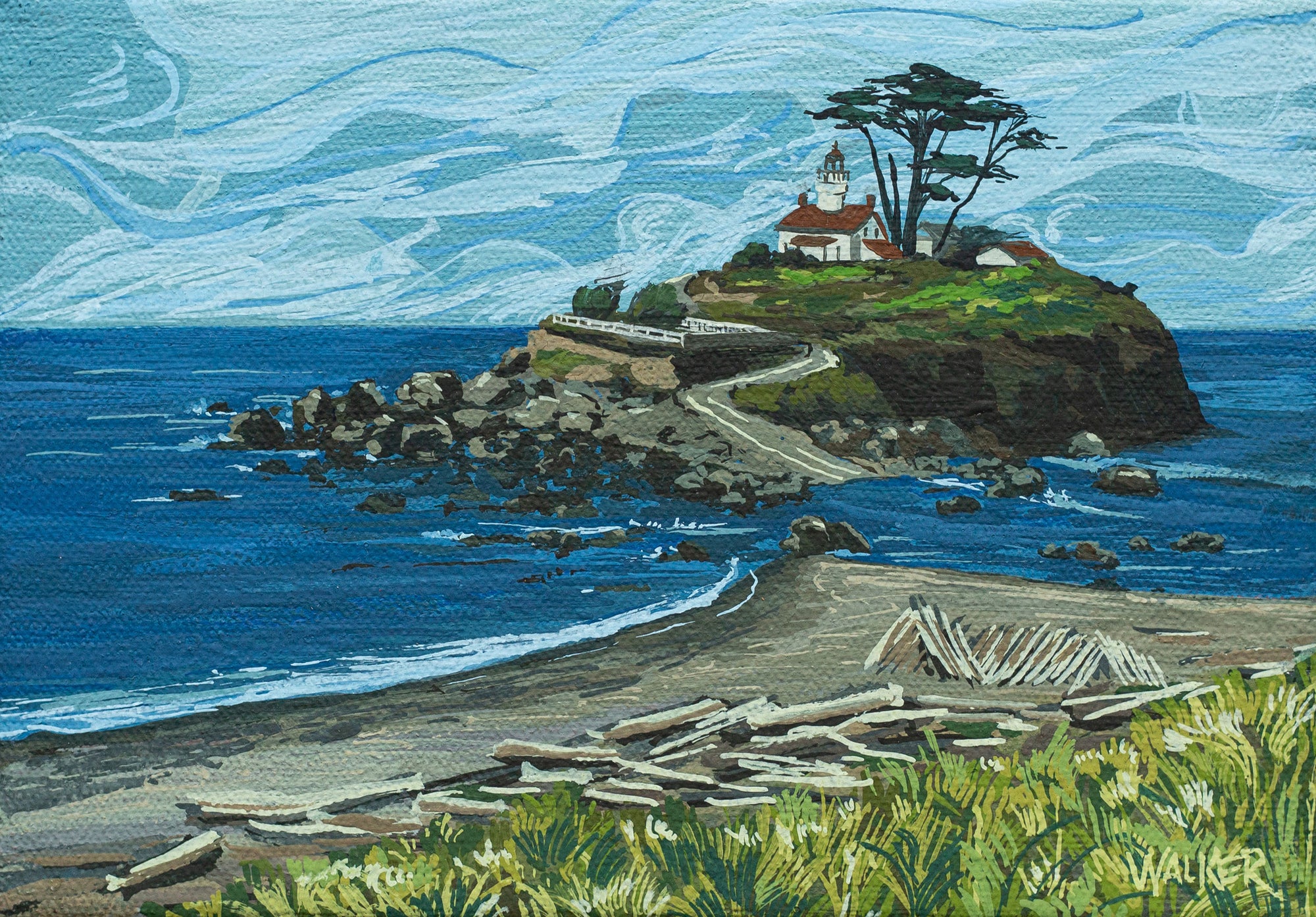"BATTERY POINT LIGHTHOUSE" STUDY