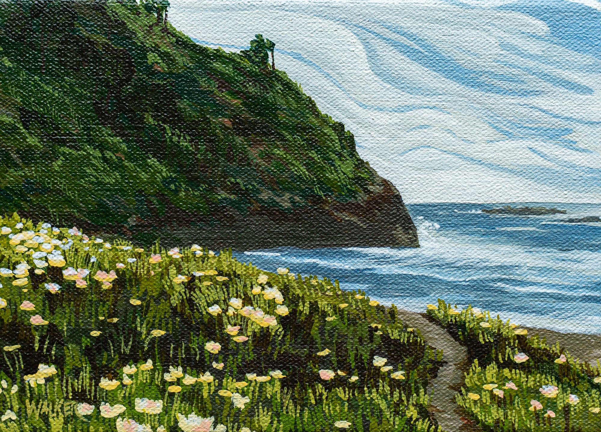 "BLOOM AT THE HEAD" STUDY