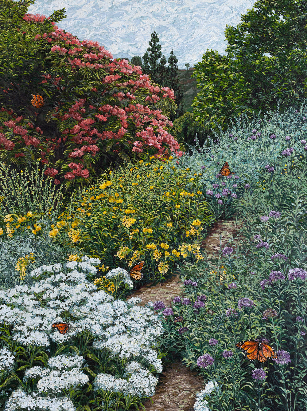 "Butterfly Oasis" PRINT