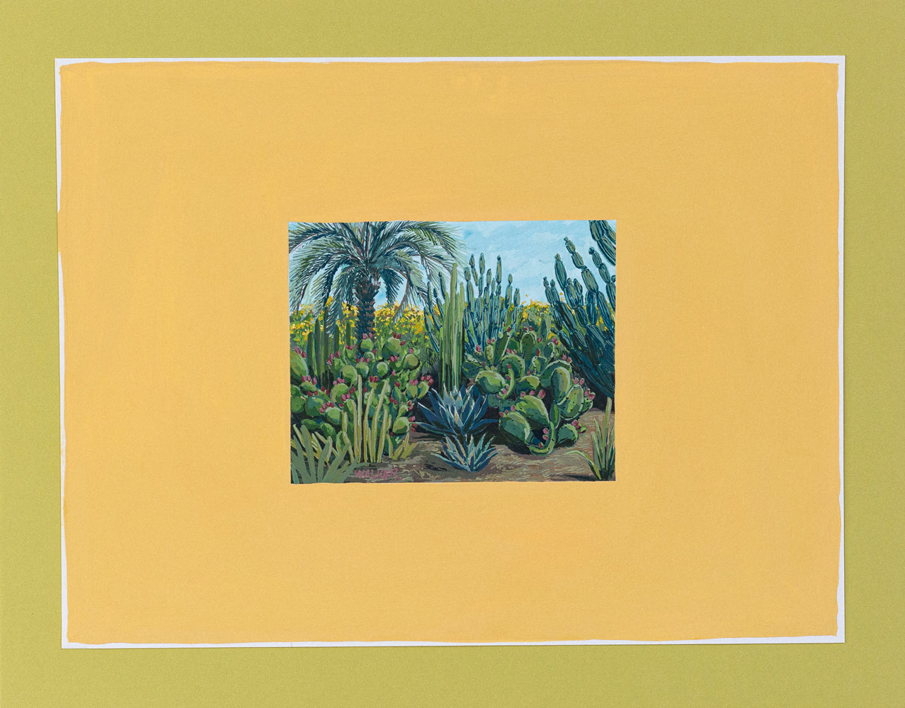 "CACTUS & PALM SCENE .001"