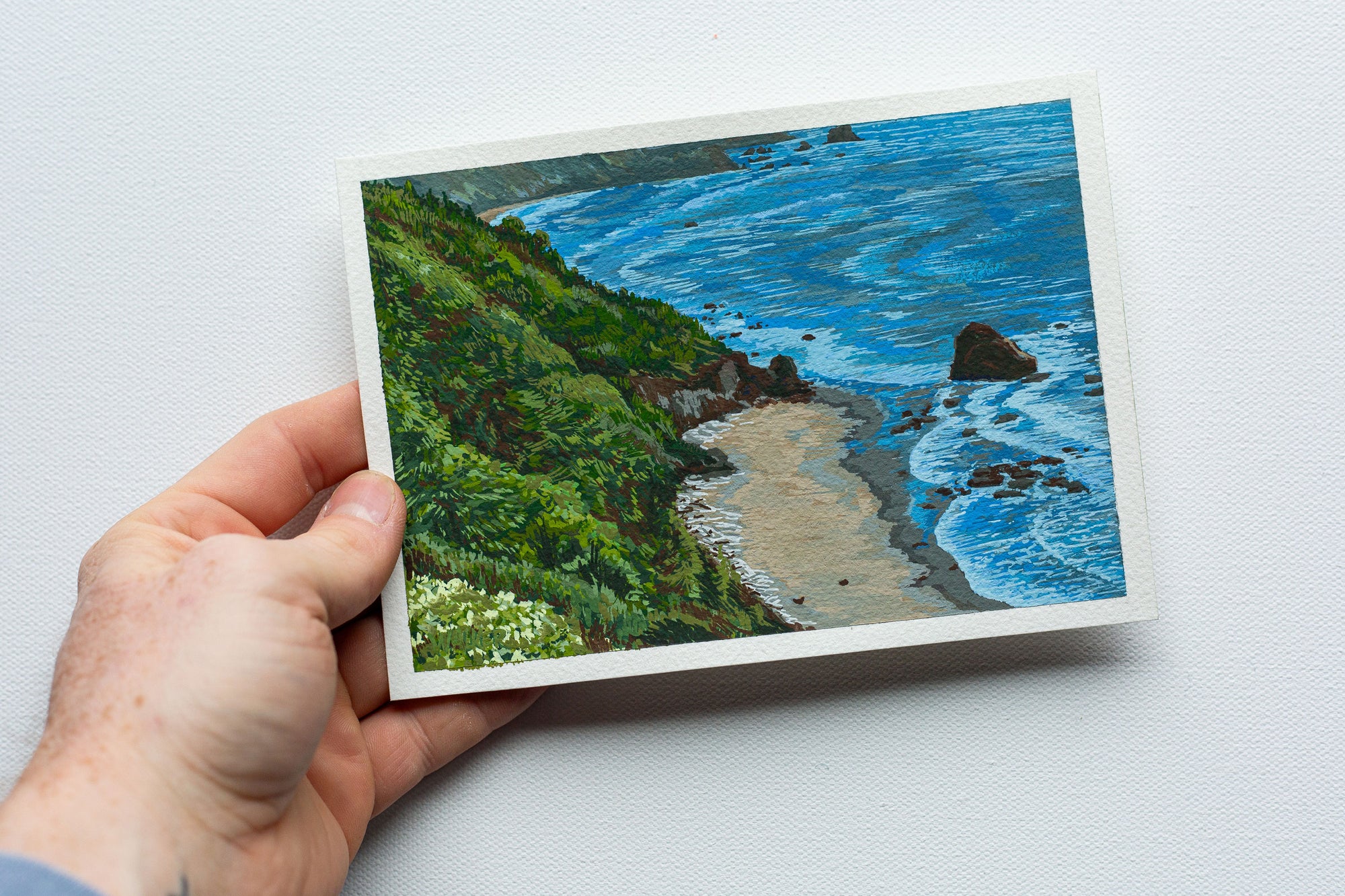 "CRESCENT BEACH OVERLOOK" STUDY