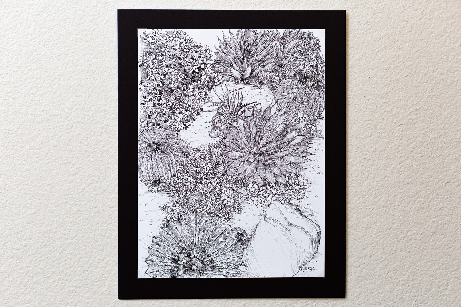 "Cactus Composition #1" ILLUSTRATION