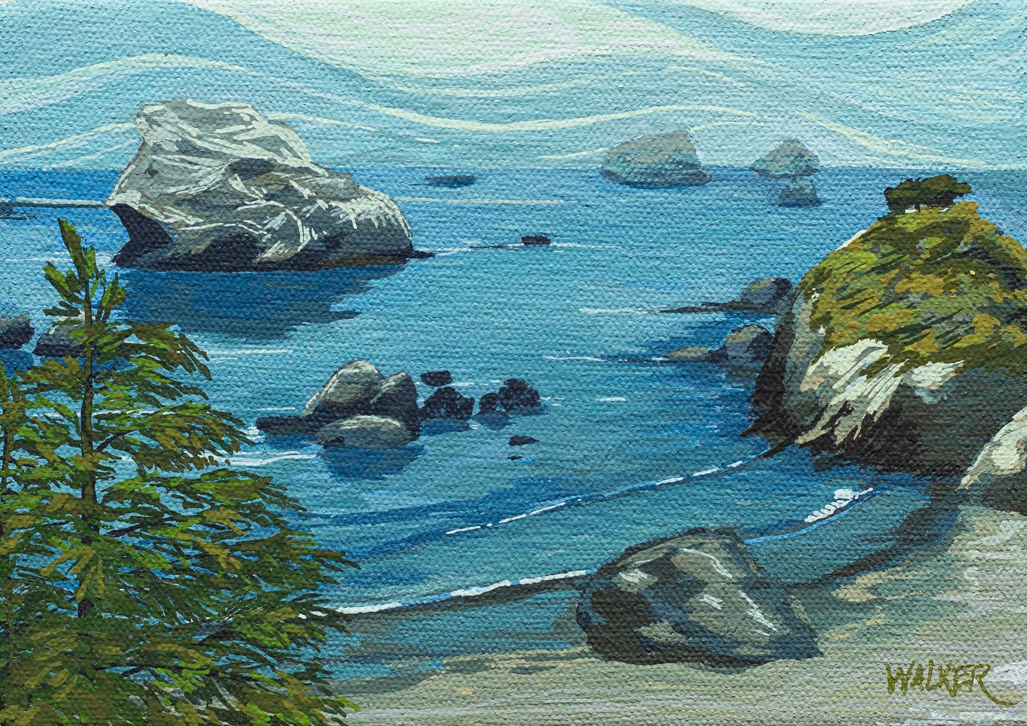 "FROM PEBBLE BEACH" STUDY