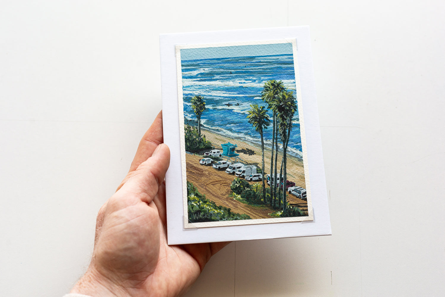 "OLD MANS FROM ABOVE" STUDY