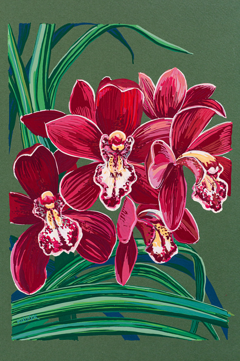 "PINK ORCHIDS"