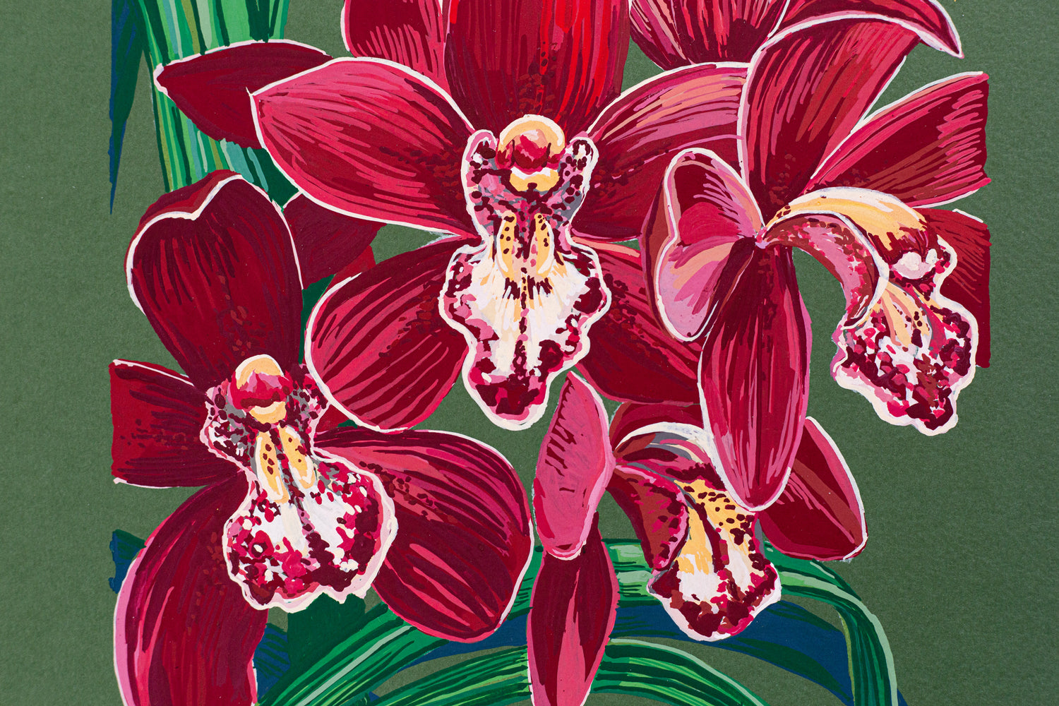 "PINK ORCHIDS"