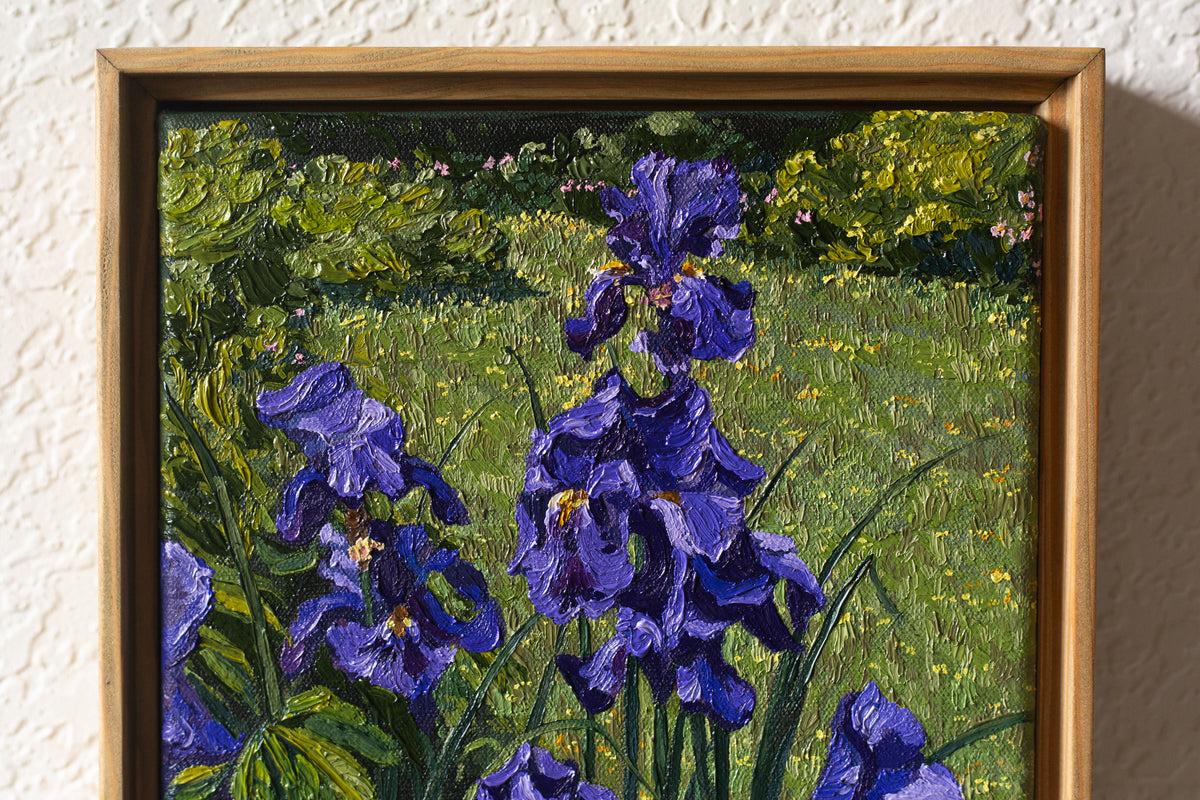 "Purple in the Garden"