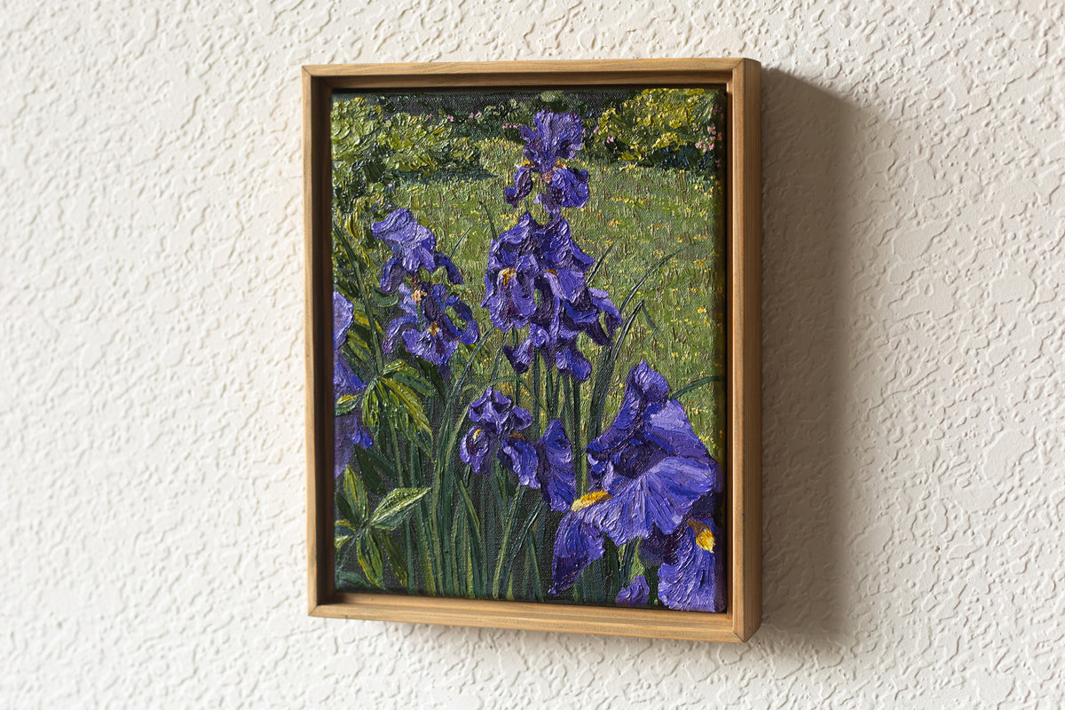 "Purple in the Garden"