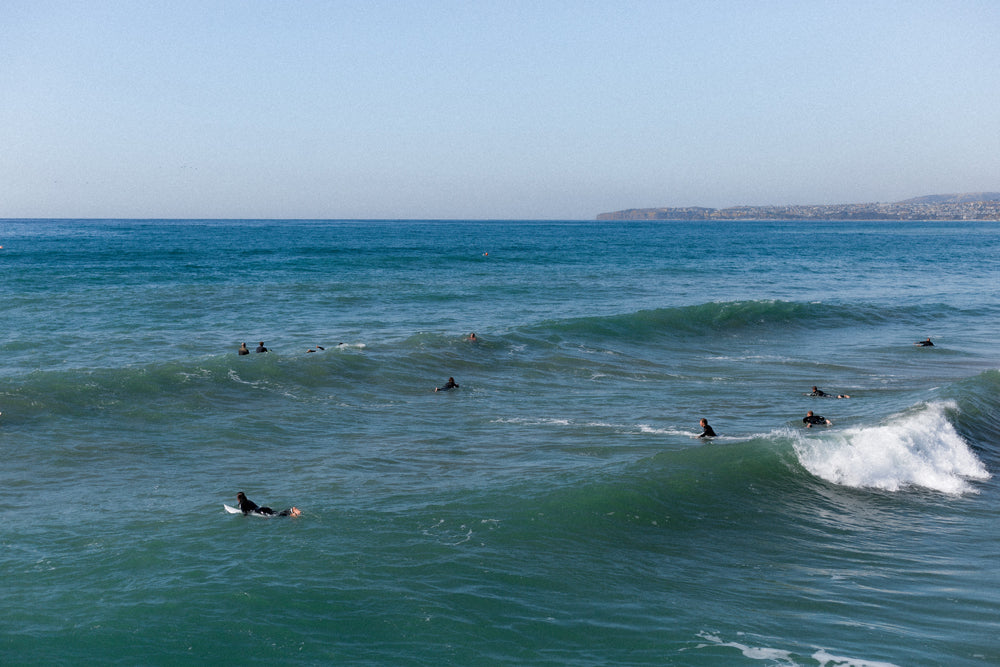 "THE PIER SURFERS" San Clemente, California