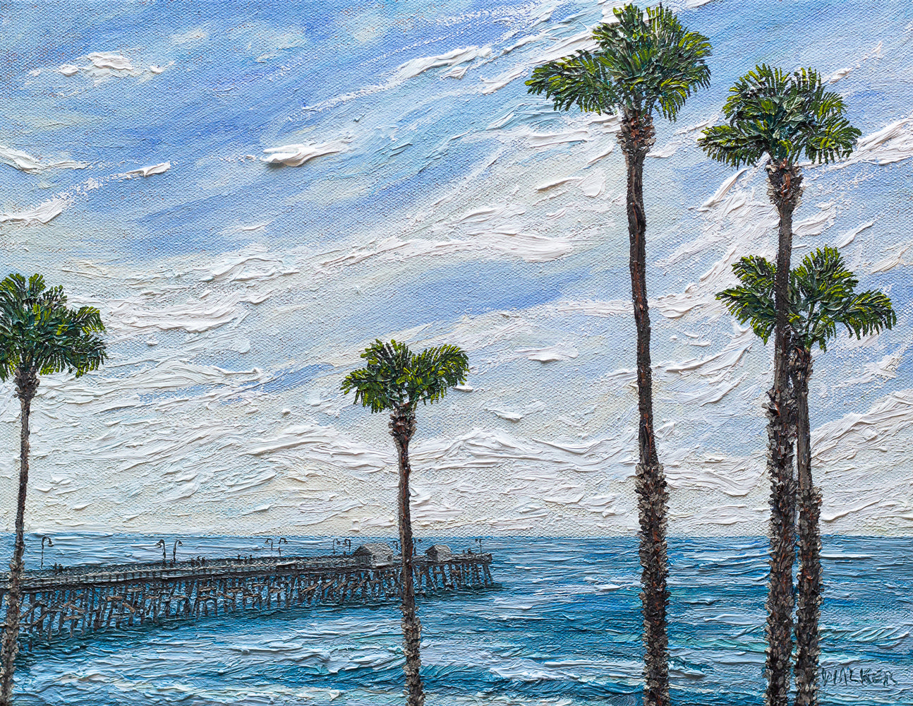 "SAN CLEMENTE PIER PALMS"