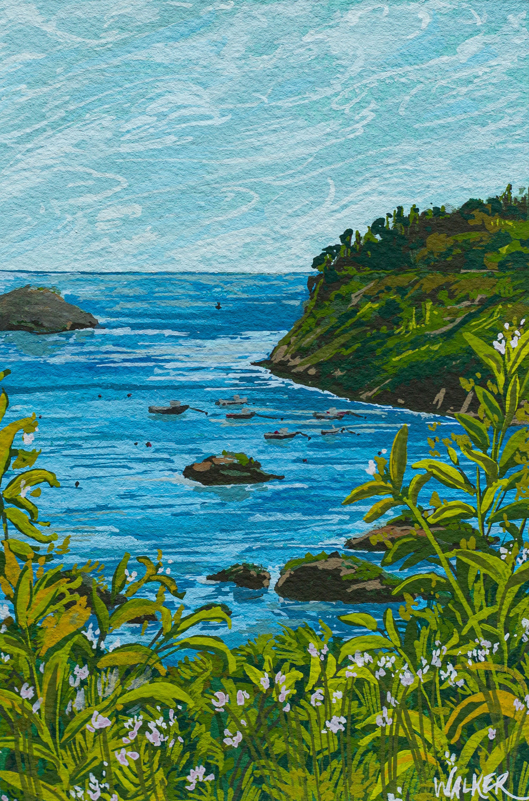 "SPRING ON THE PARKER TRAIL" STUDY