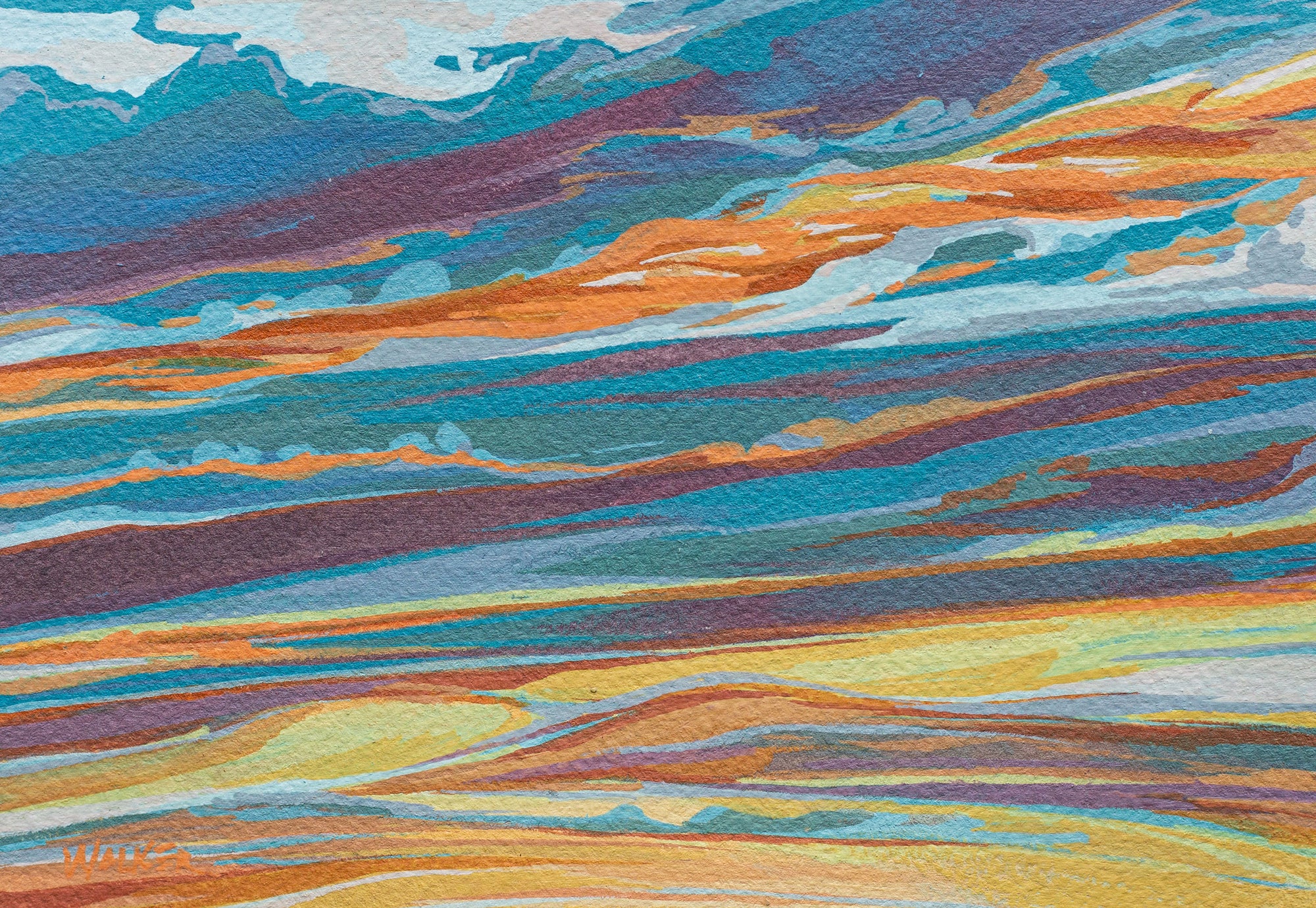 "TRINIDAD SUNSET" STUDY