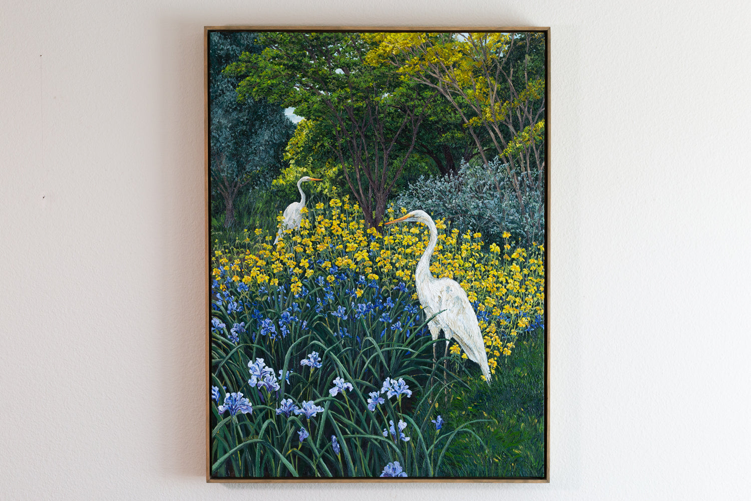 "TWO EGRETS"