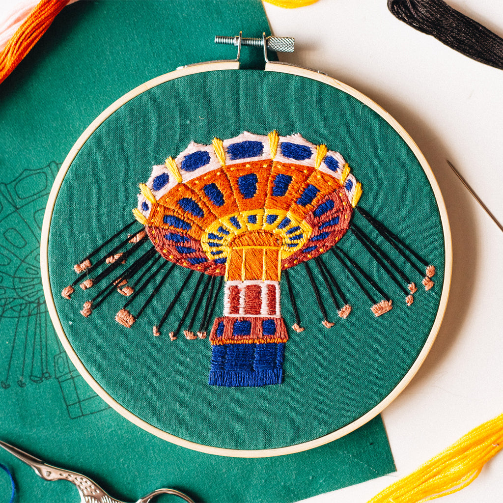 "Festival Swings" Hand Embroidery KIT