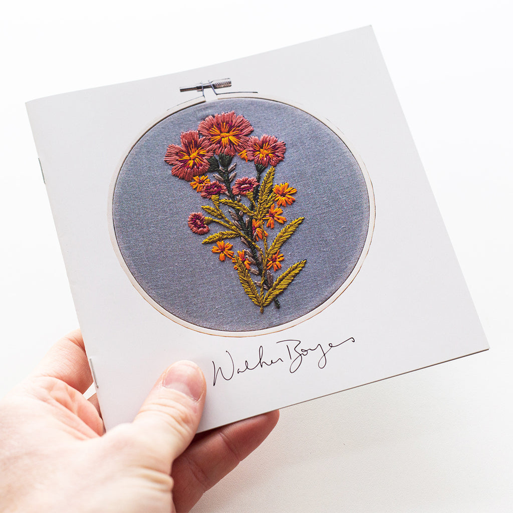 "Spring Flavors" Embroidery Fabric Pattern