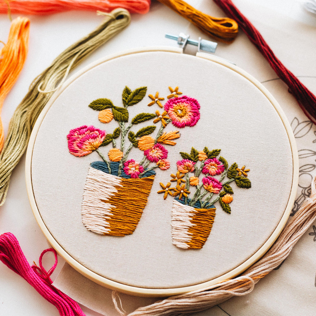 "Shade of Yellow" Hand Embroidery KIT
